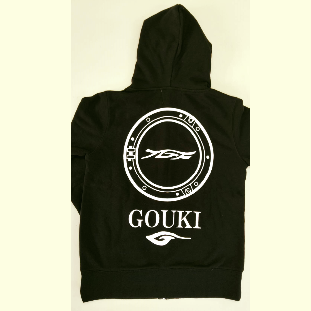 パーカー　ジッパーあり